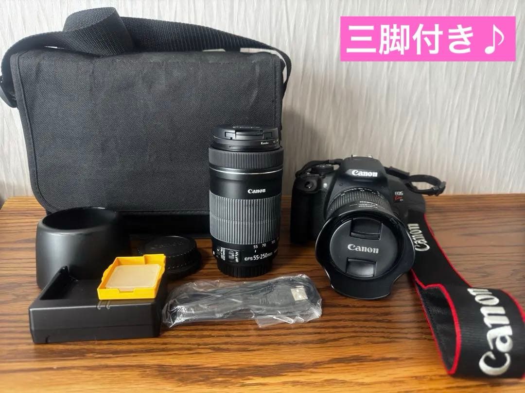 【美品】Canon EOS kiss X7i 望遠レンズセット