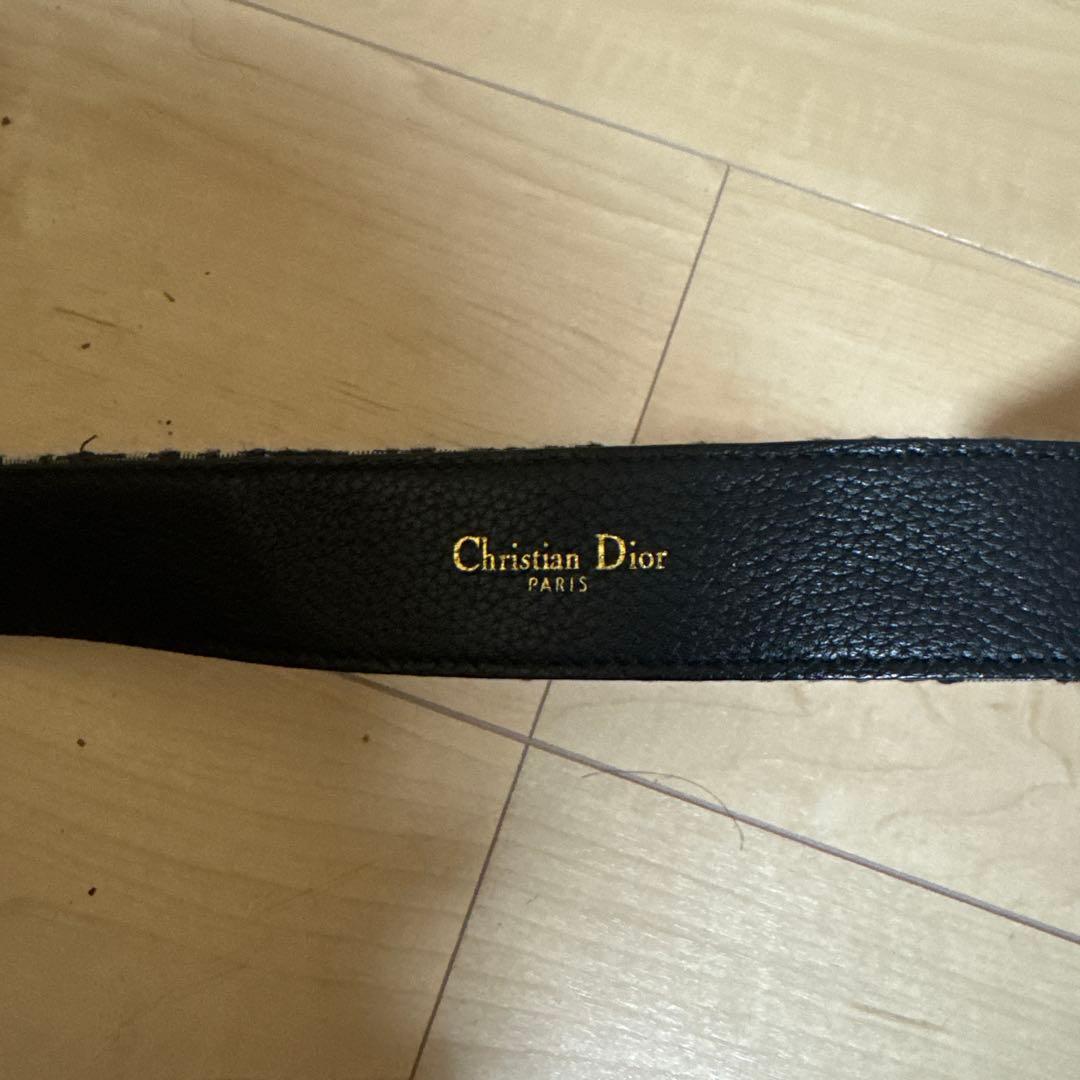 雪*様 Christian Dior ロゴ入りベルト