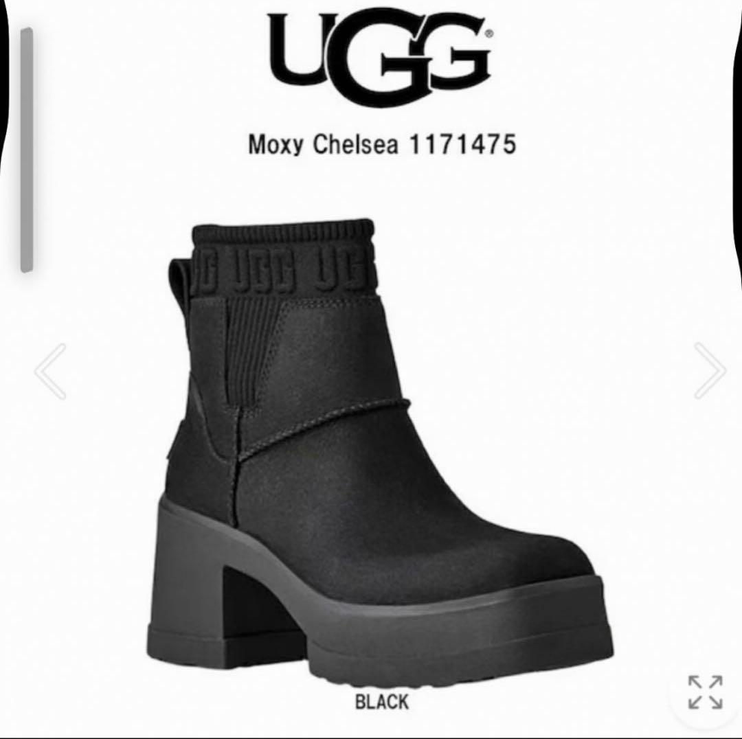 UGG Moxy Chelsea ブラック　モクシー　23cm