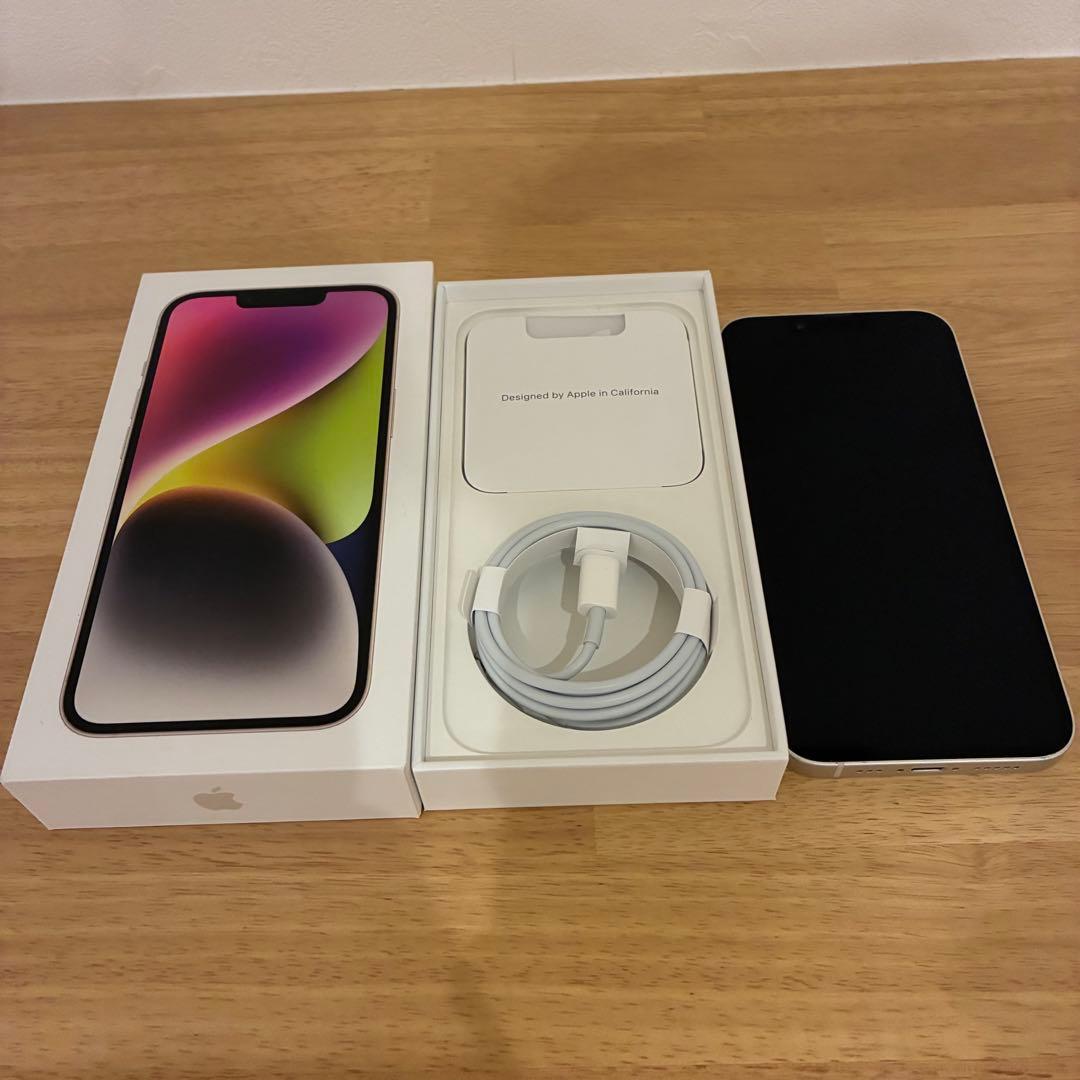 iPhone 14 SIMフリー 128GB スターライト