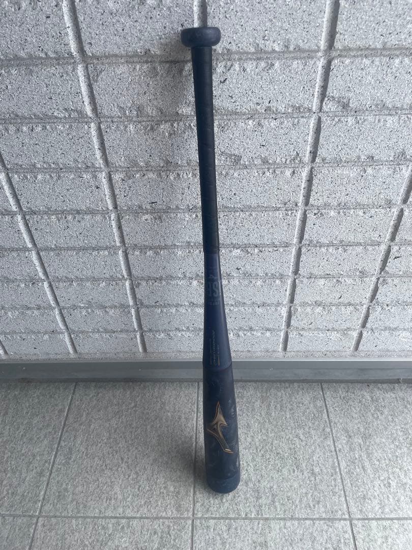 ミズノ ビヨンドマックスレガシー　少年軟式バット ネイビー 約80cm