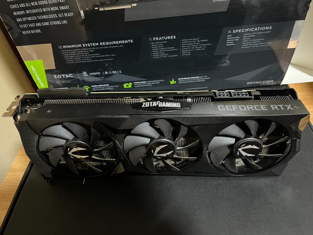 ZOTAC GEFORCE RTX2070Super グラフィックボード
