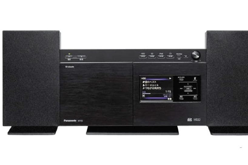 【セール】パナソニック SC-HC5-K 80GB HDD コンパクトステレオ