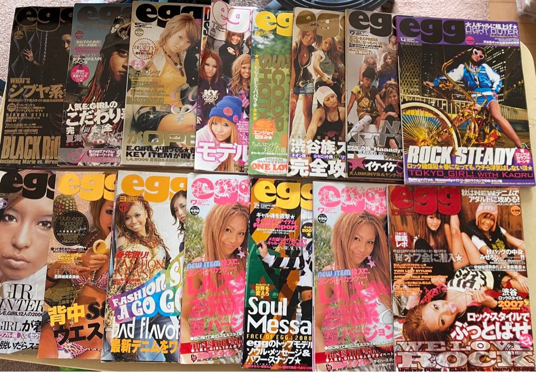 egg Ranzuki ブレンダ　小悪魔ageha 雑誌　まとめ売り