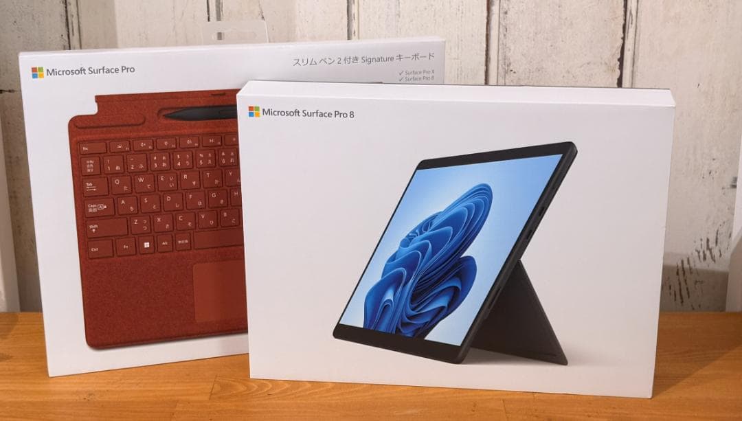 Surface Pro8 Corei7_16GB_256GB_ペン、キーボード付