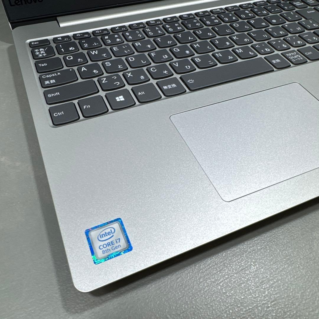 【高性能】レノボブクラウドグレー☘8世代i7NVMe256+1TBメモリ12
