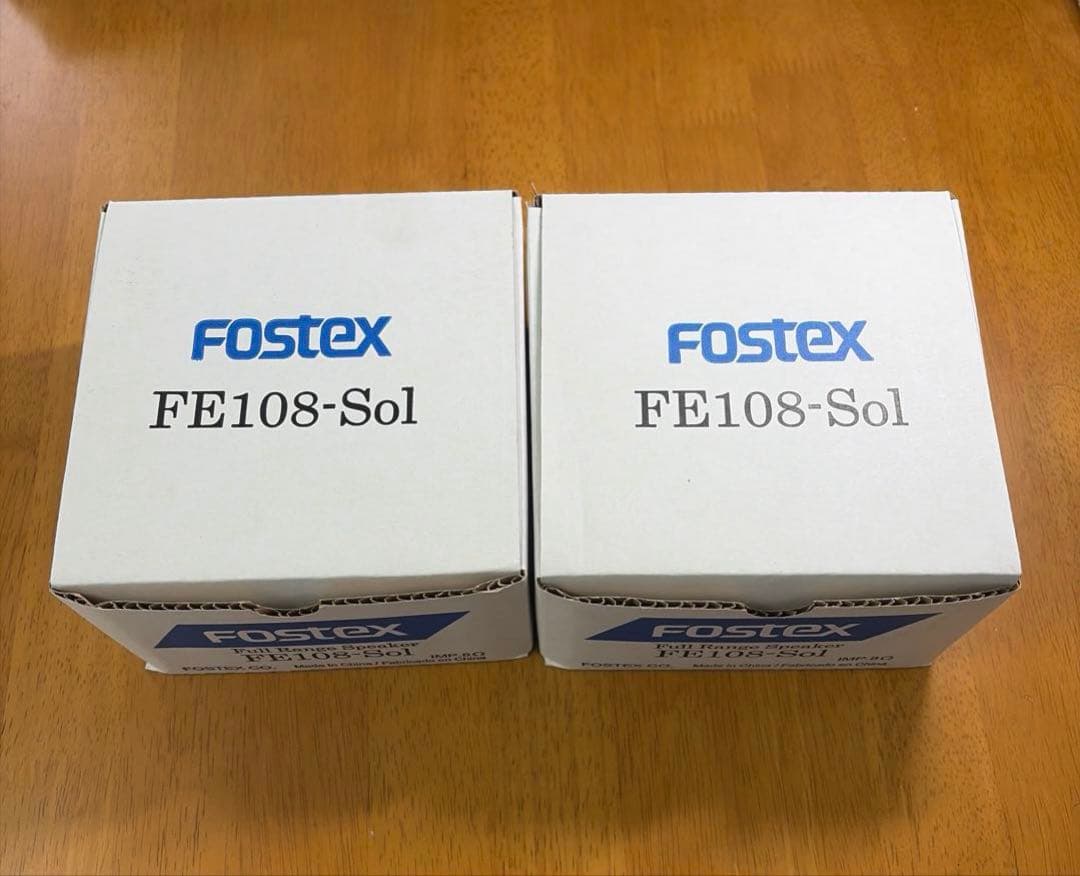 FOSTEX FE108-sol 初期ロット　ペア