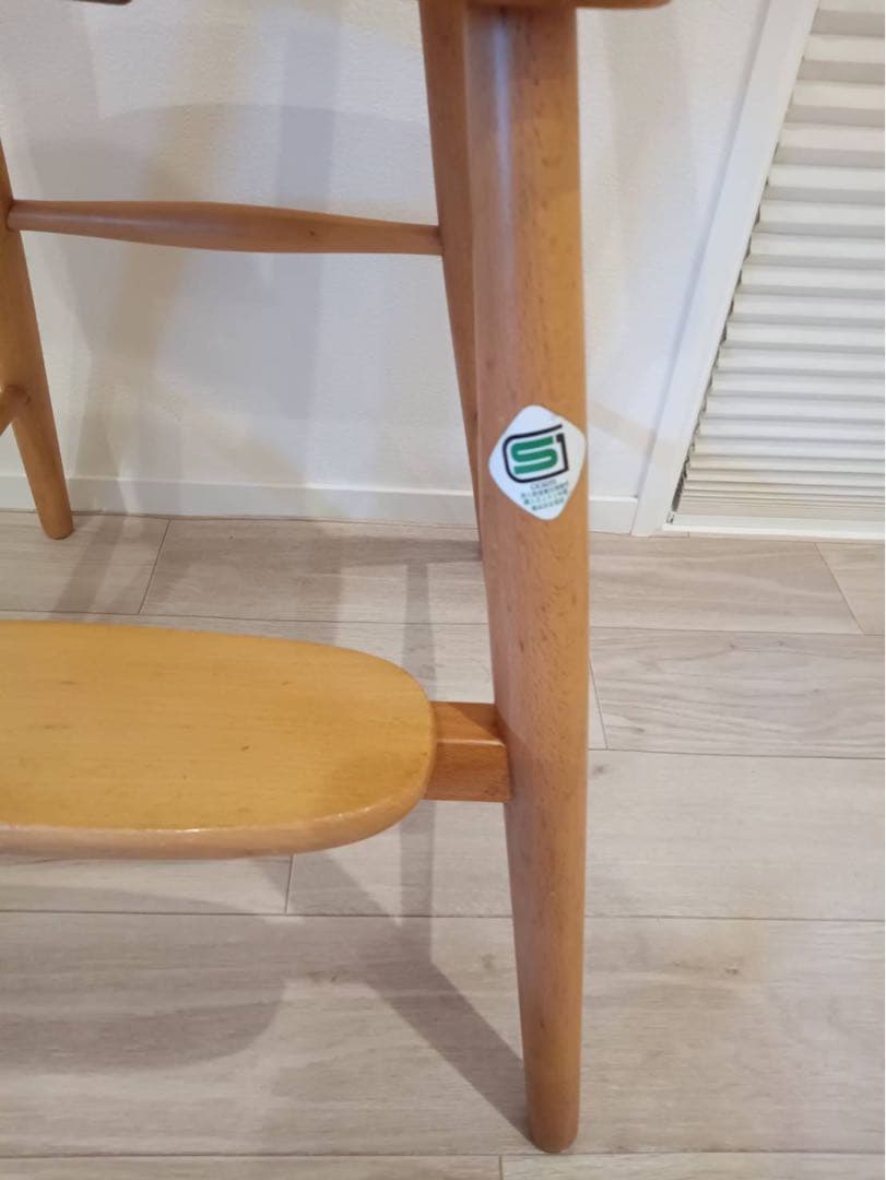 ♬キツツキマーク♬ 飛騨産業 乳幼児用ハイチェア 日本製