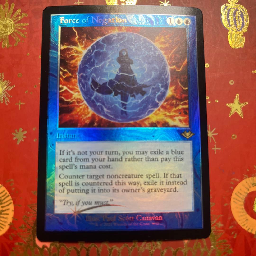 mtg 否定の力　foil 旧枠　英語