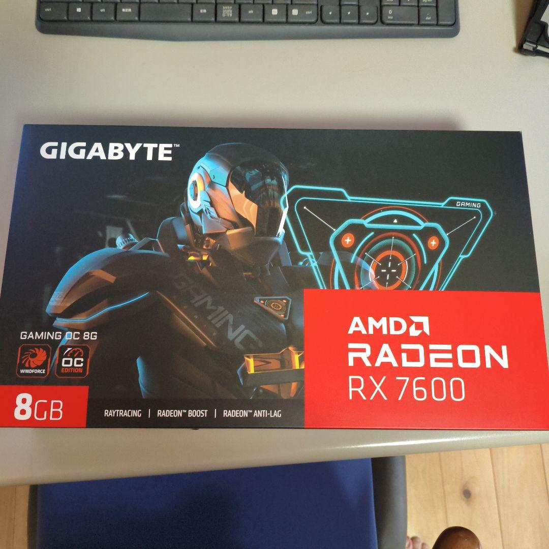 グラフィックボード・グラボ・ビデオカード GIGABYTE AMD Radeon RX 7600 8GB