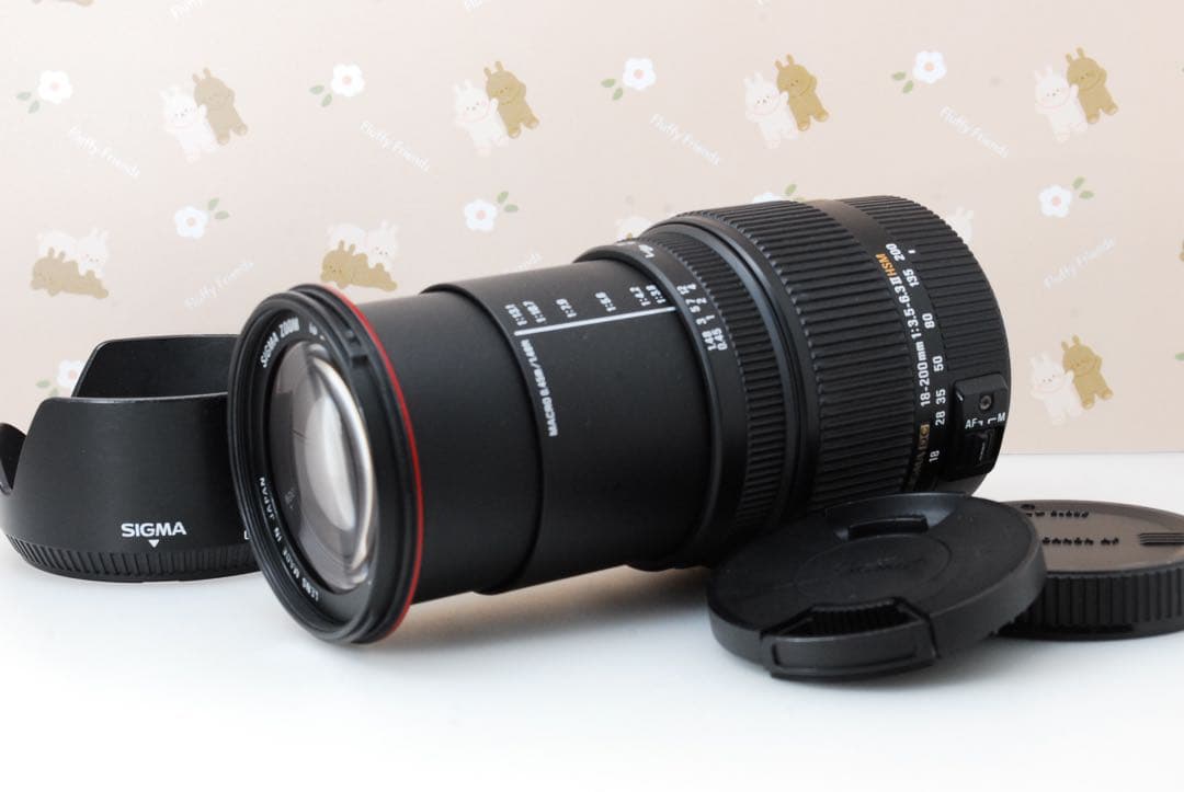 ❤️超望遠神レンズ❤️sigma 18-200mm f3.5-6.3Ⅱcanon