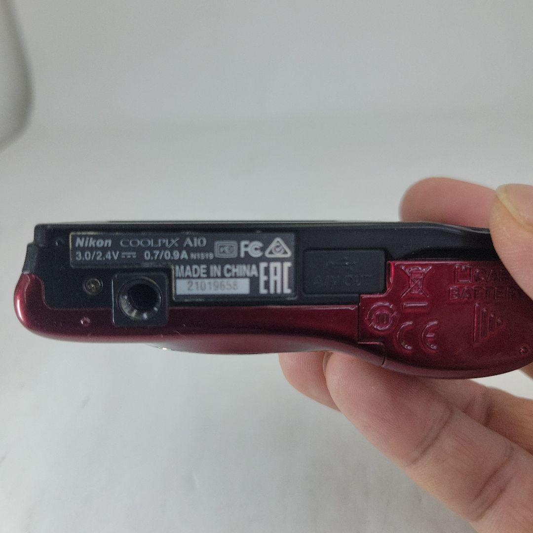 Nikon COOLPIX A10 レッド コンパクトデジタルカメラ