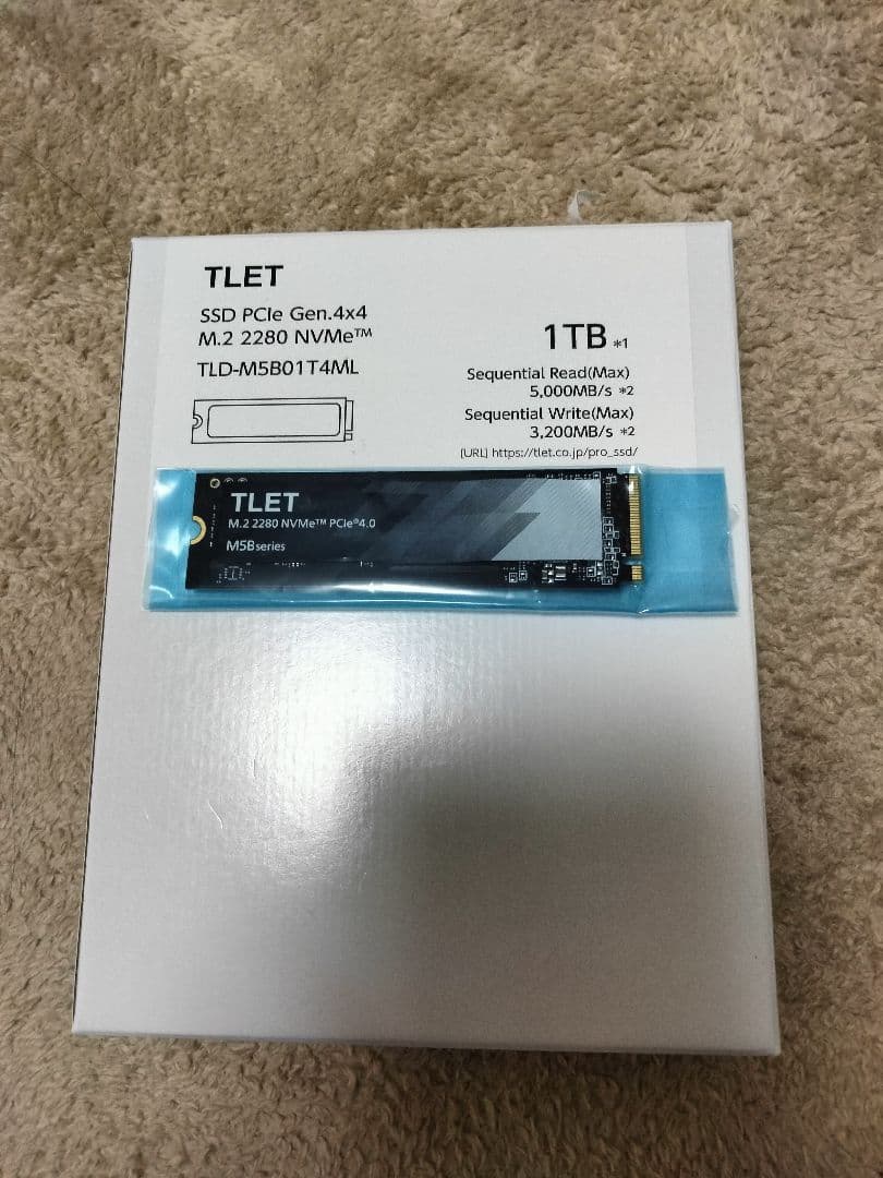 内蔵SSD 1TB M.2 2280