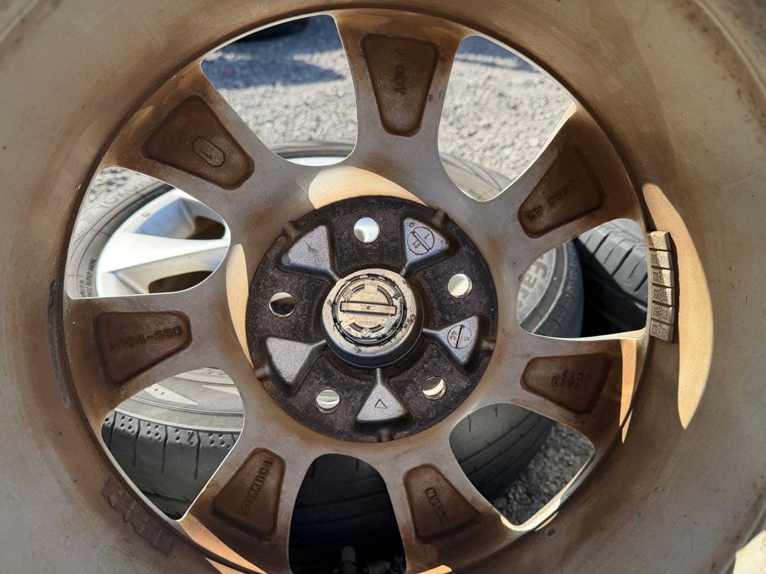 195/60R16 NISSAN Serena オリジナルアルミホイール