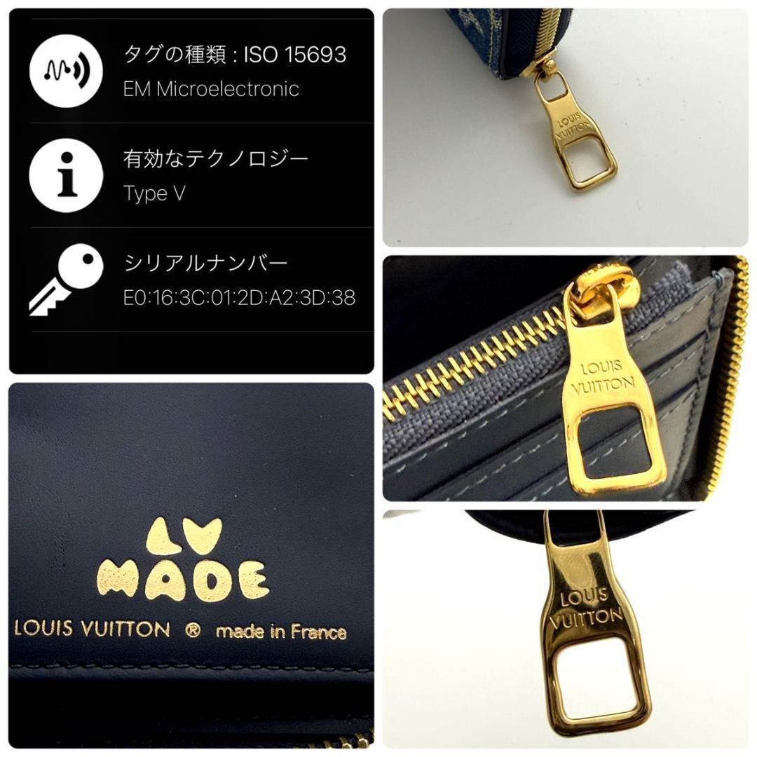 【未使用に近い】ルイヴィトン NIGOコラボ ジッピーヴェルティカル 長財布