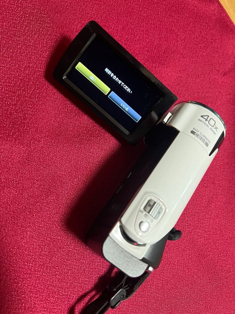 【デジタルビデオカメラ】 ホームビデオ/JVC Everio GZ-E140-W