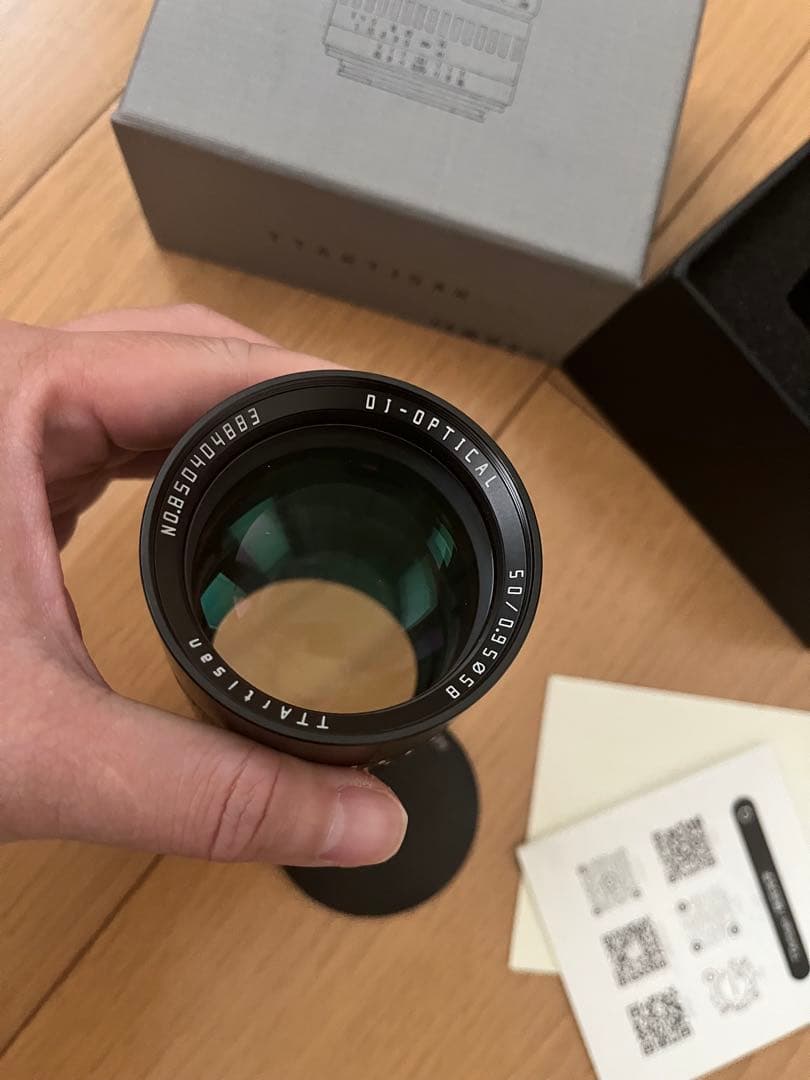 TTtartisan 50mm f0.95 xマウント銘匠光学 fujifilm