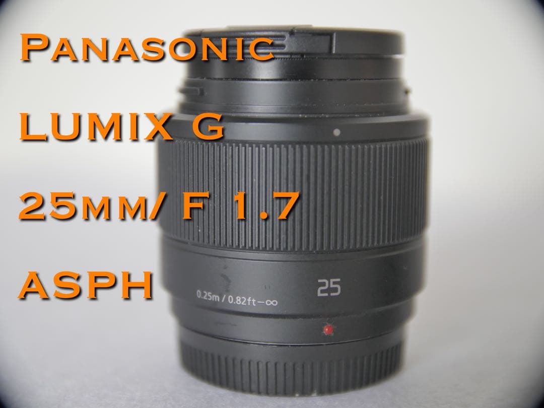 LUMIX G 25mm レンズ