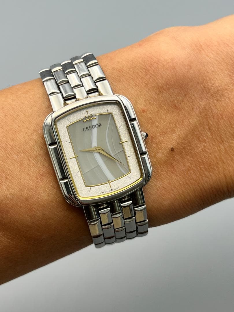 CREDOR セイコークレドール 5A74-5180 純正オリジナル SSベルト