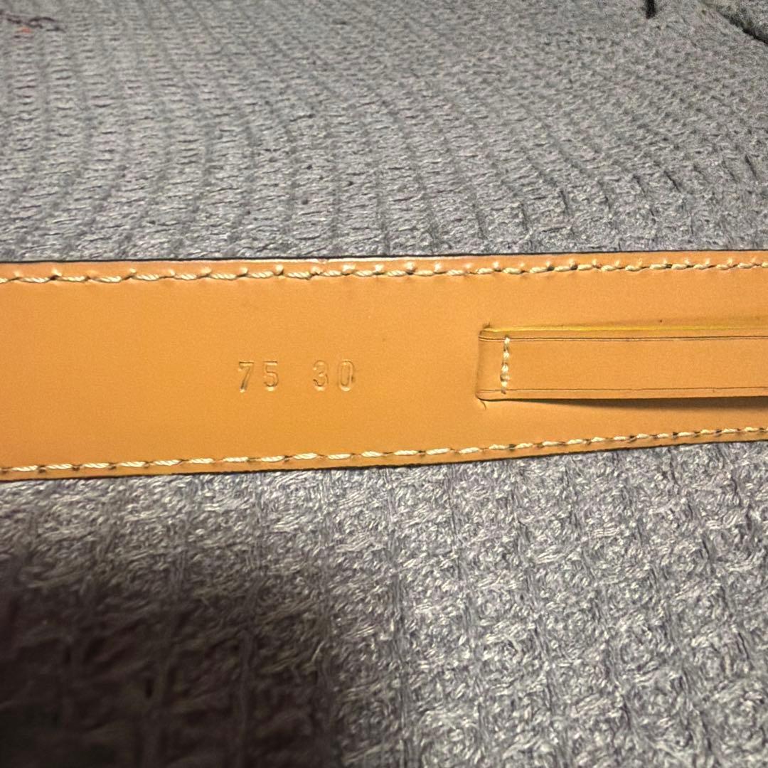 Berluti レザー ベルト ブラウン