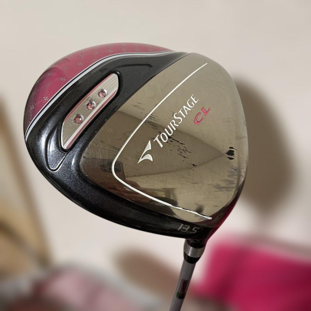 おすすめ最終価格美品✨TOURSTAGE ゴルフクラブセット 初心者やジュニア向