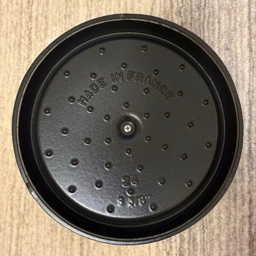 STAUB LA COCOTTE 両手鍋 ワインレッド