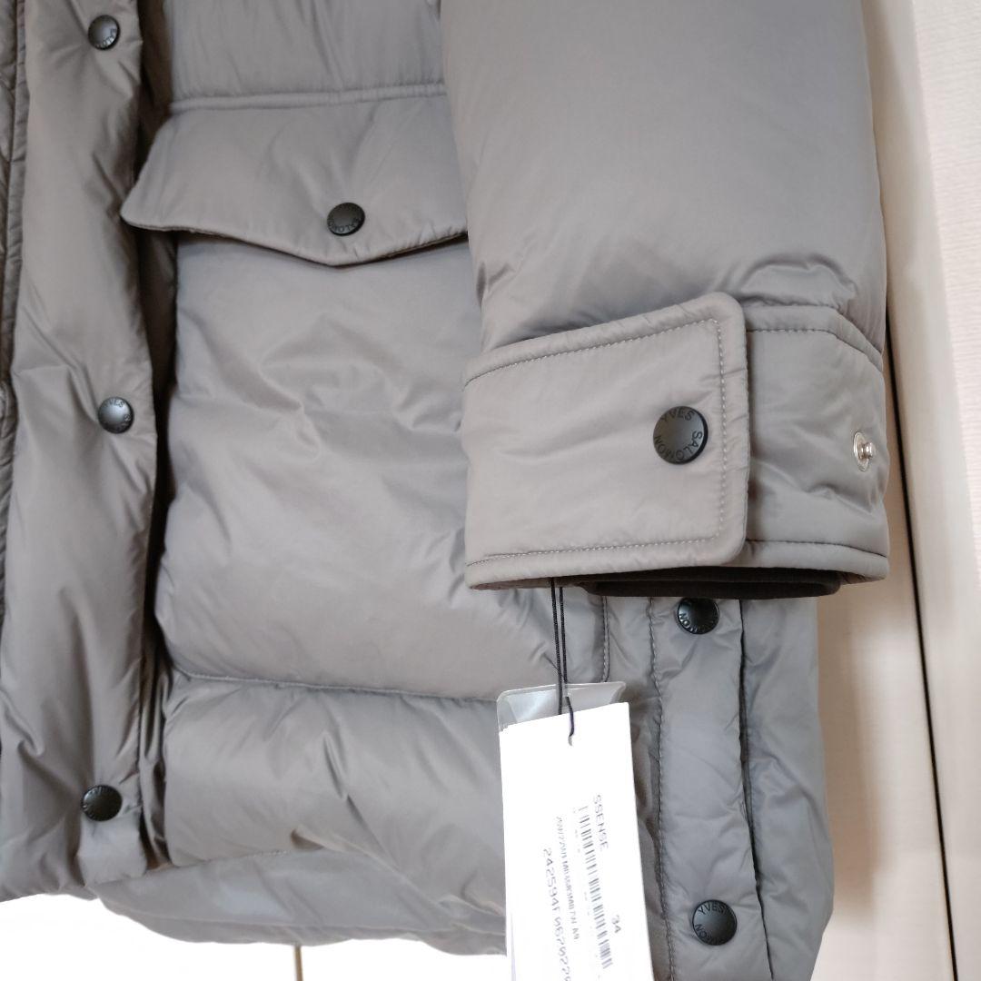 ソ*マ様 新品 yves salomon イヴサロモン ダウン グレー