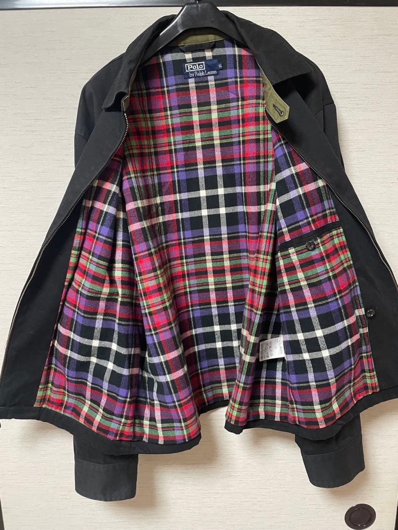 希少 LLサイズ RALPH LAUREN スウィングトップ ポニー刺繍 黒