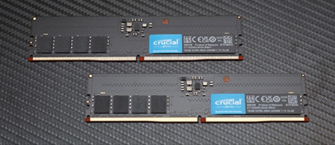 CT2K16G48C40U5 DDR5 PC5-38400 16GB×2枚