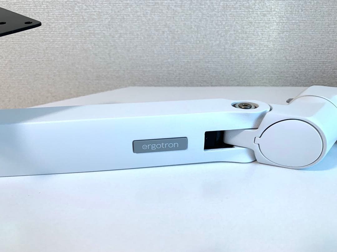 エルゴトロン LX モニターアーム 長身ポール ホワイト 34インチまで