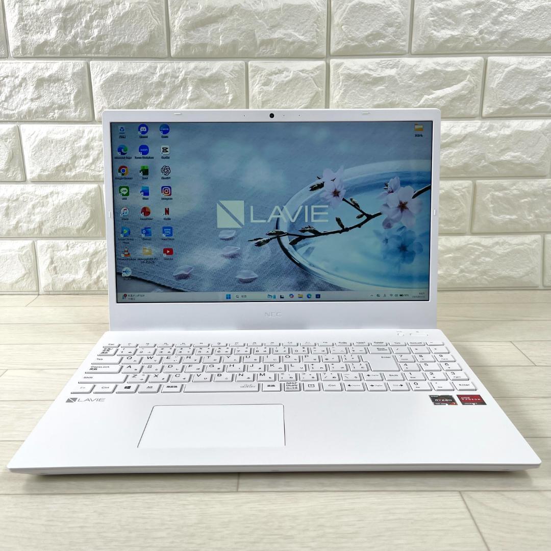 NEC LAVIE N15 Ryzen7 高速SSD メモリ16 ノートパソコン