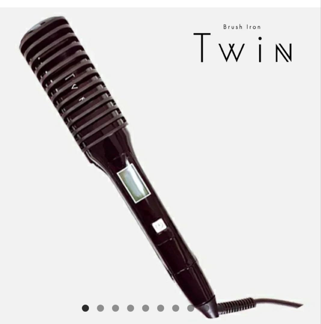 Twin ヘアアイロン ブラック