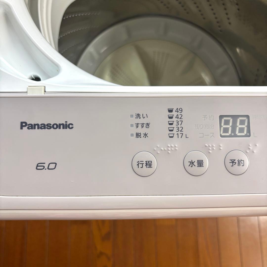 Panasonic 洗濯機 6kg NA-F60B14 ベージュ