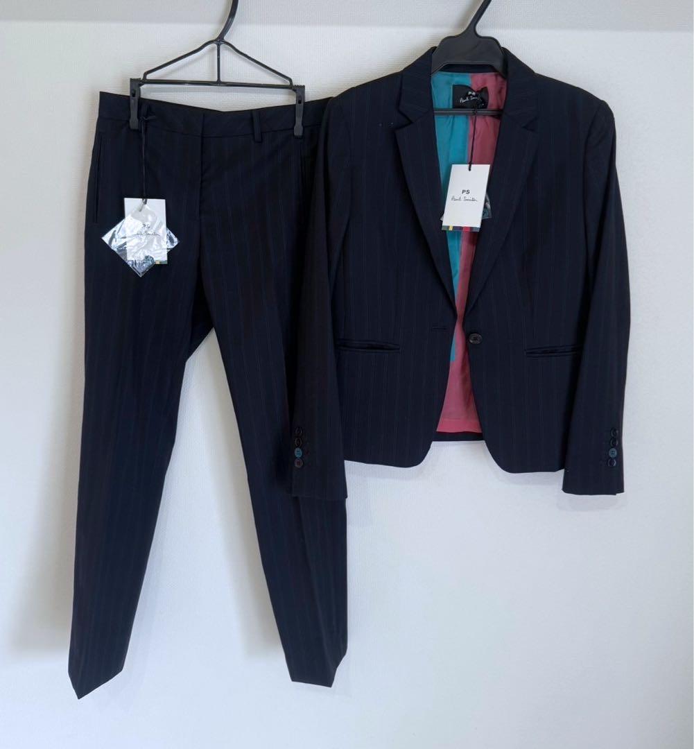 新品タグ付き　PS Paul Smith スーツ　セットアップ　ネイビー