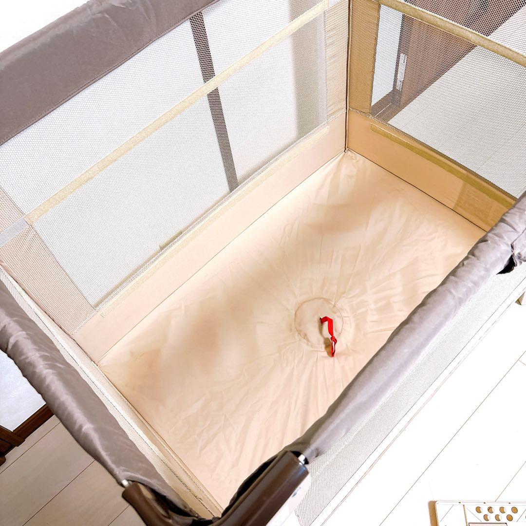 Aprica アップリカ ココネルエアー ベビーベッド 折りたたみ