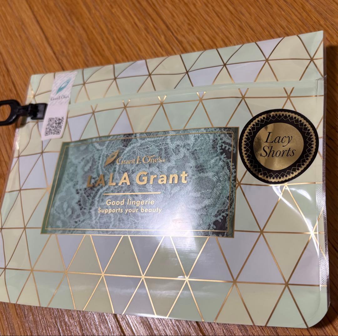 【限定色】グラントイーワンズ 新品未使用　LaLaレーシーショーツ　エメラルドM
