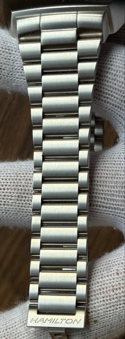 美品 HAMILTON ハミルトン PSR H524140 グリーン LED