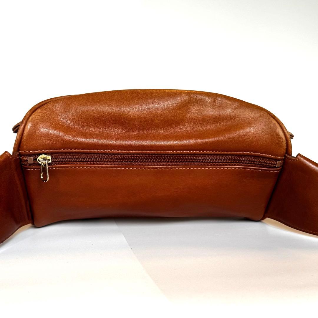 ✨希少・美品✨オールドコーチ ウエストポーチ ショルダーバッグ 茶