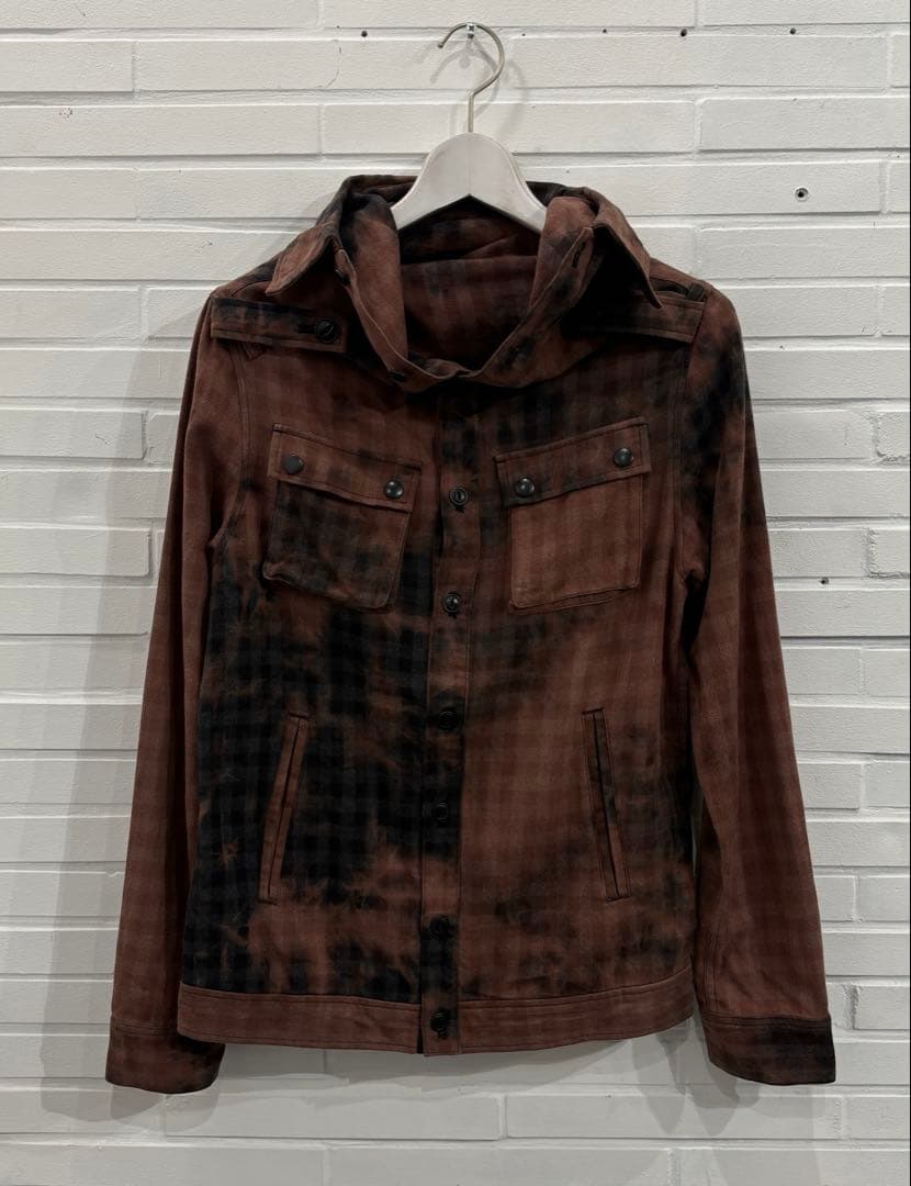 DIET BUTCHER SLIM SKIN チェック シャツジャケット