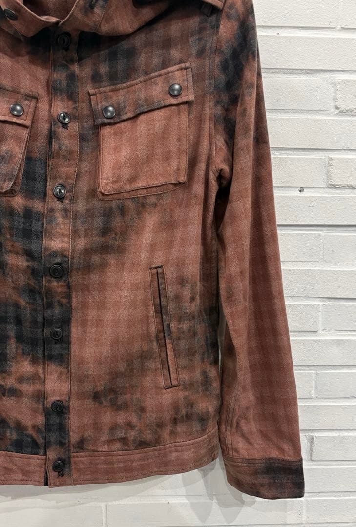 DIET BUTCHER SLIM SKIN チェック シャツジャケット