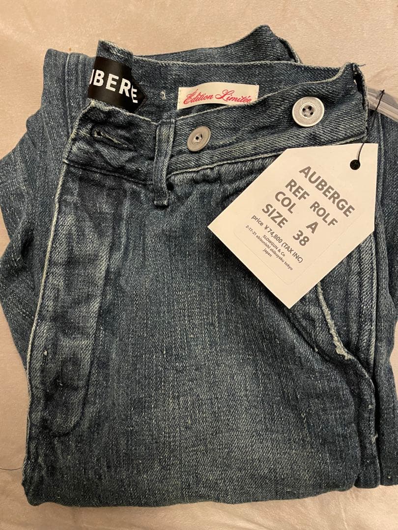 AUBERGE ROLF 38 Sサイズ Indigo オーベルジュ