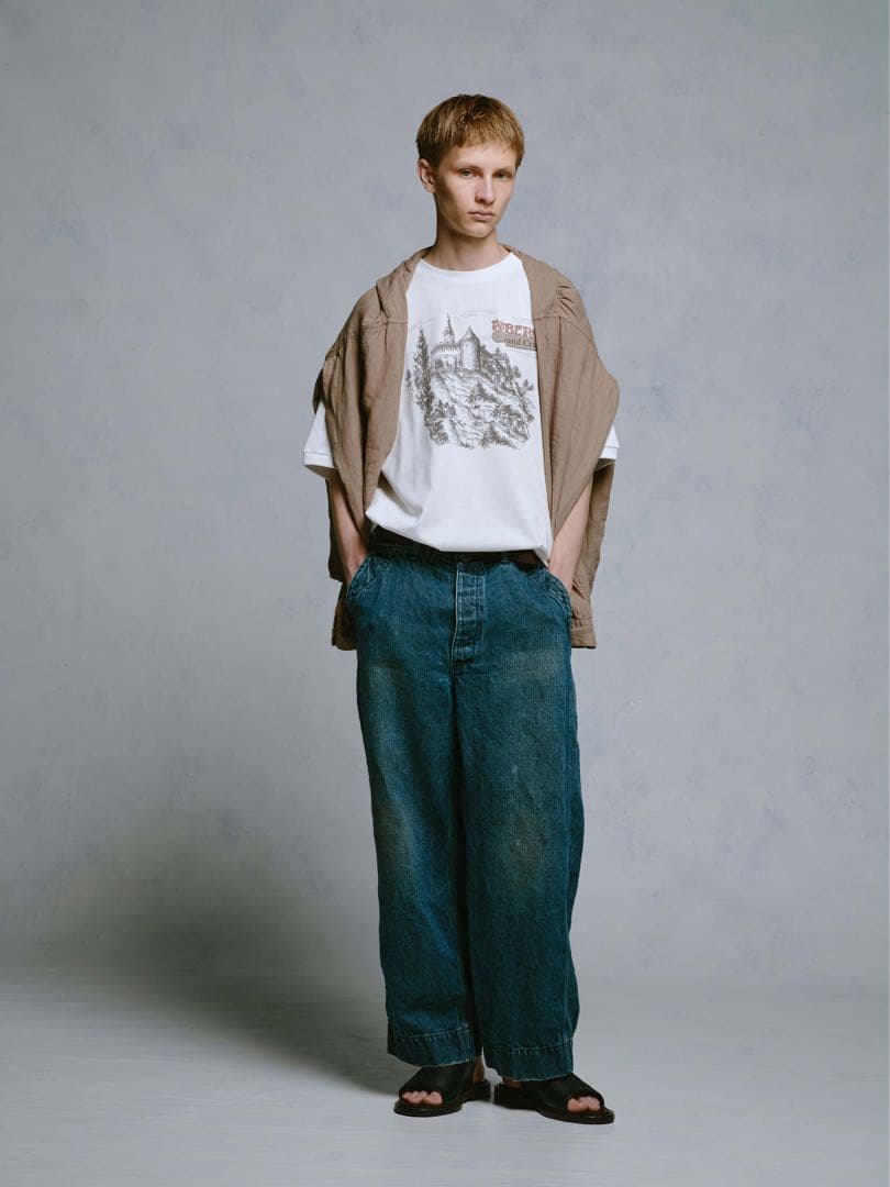 AUBERGE ROLF 38 Sサイズ Indigo オーベルジュ