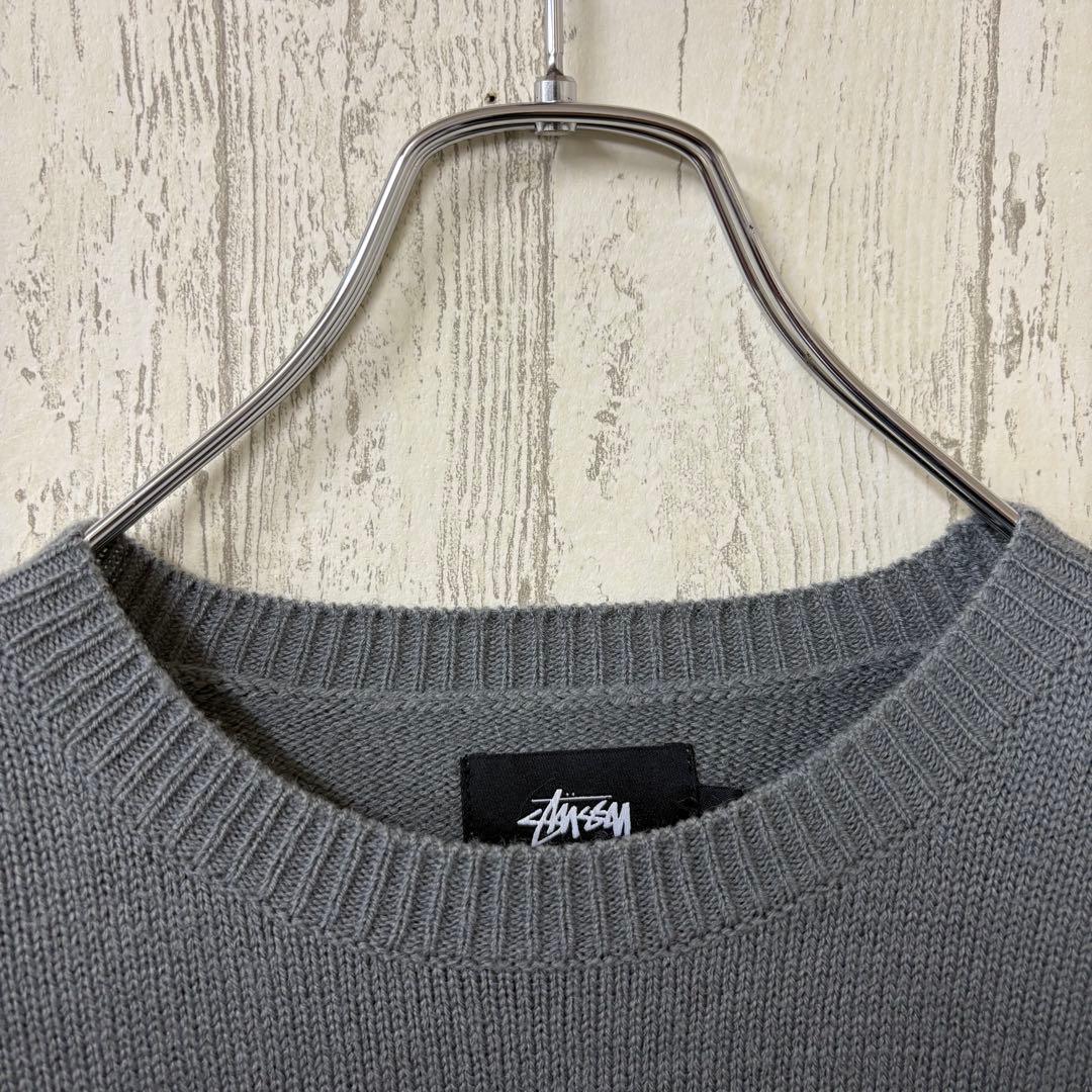 【激レア】STUSSY ステューシー　ニット　セーター　ゆるだぼ　完売モデル