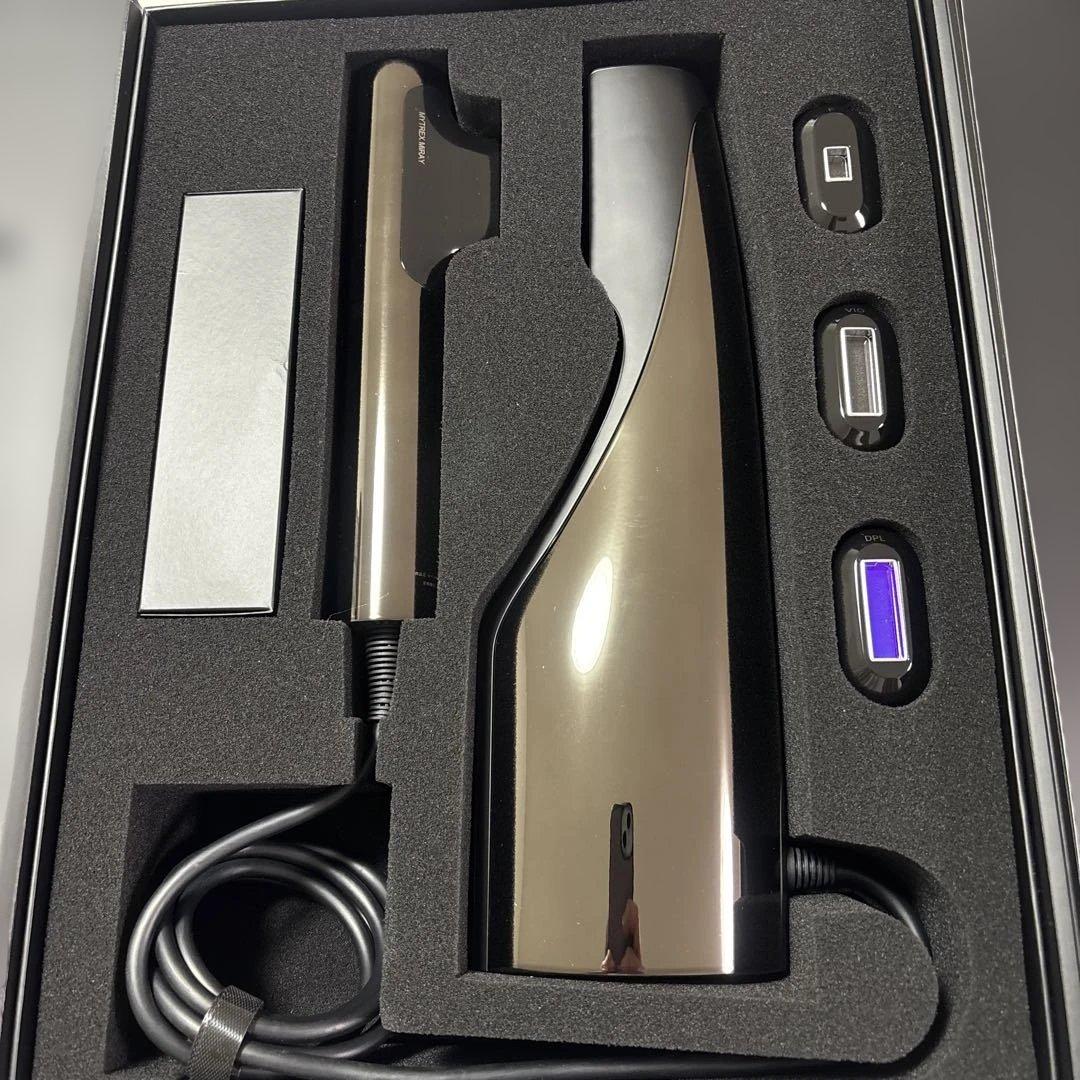 【新品未開封】MYTREX 脱毛器 ゴールド 充電器付き