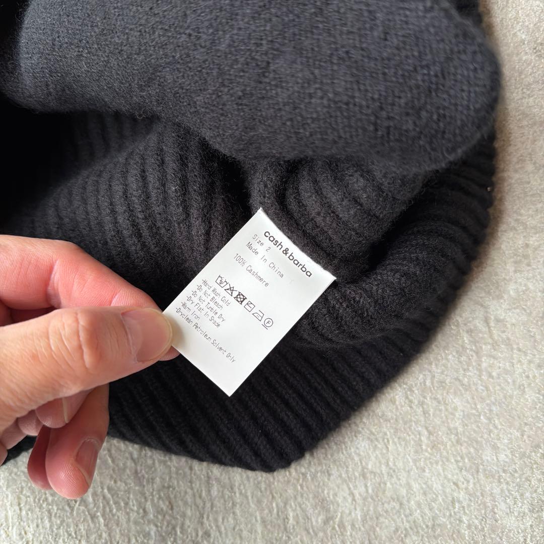 新品cash&barba カシミヤ ドライバーズニットDs Knit
