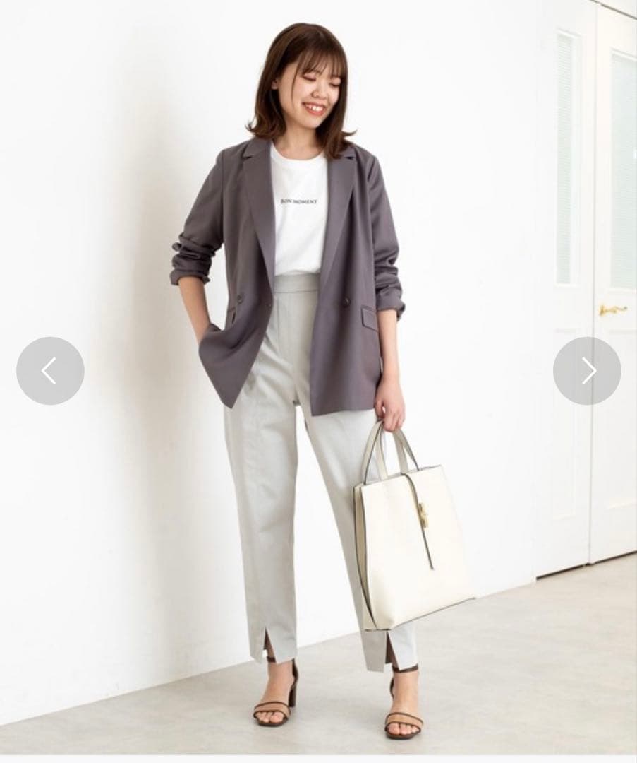 あずき＊スマートビューティストレッチ セットアップ・テーラードジャケット