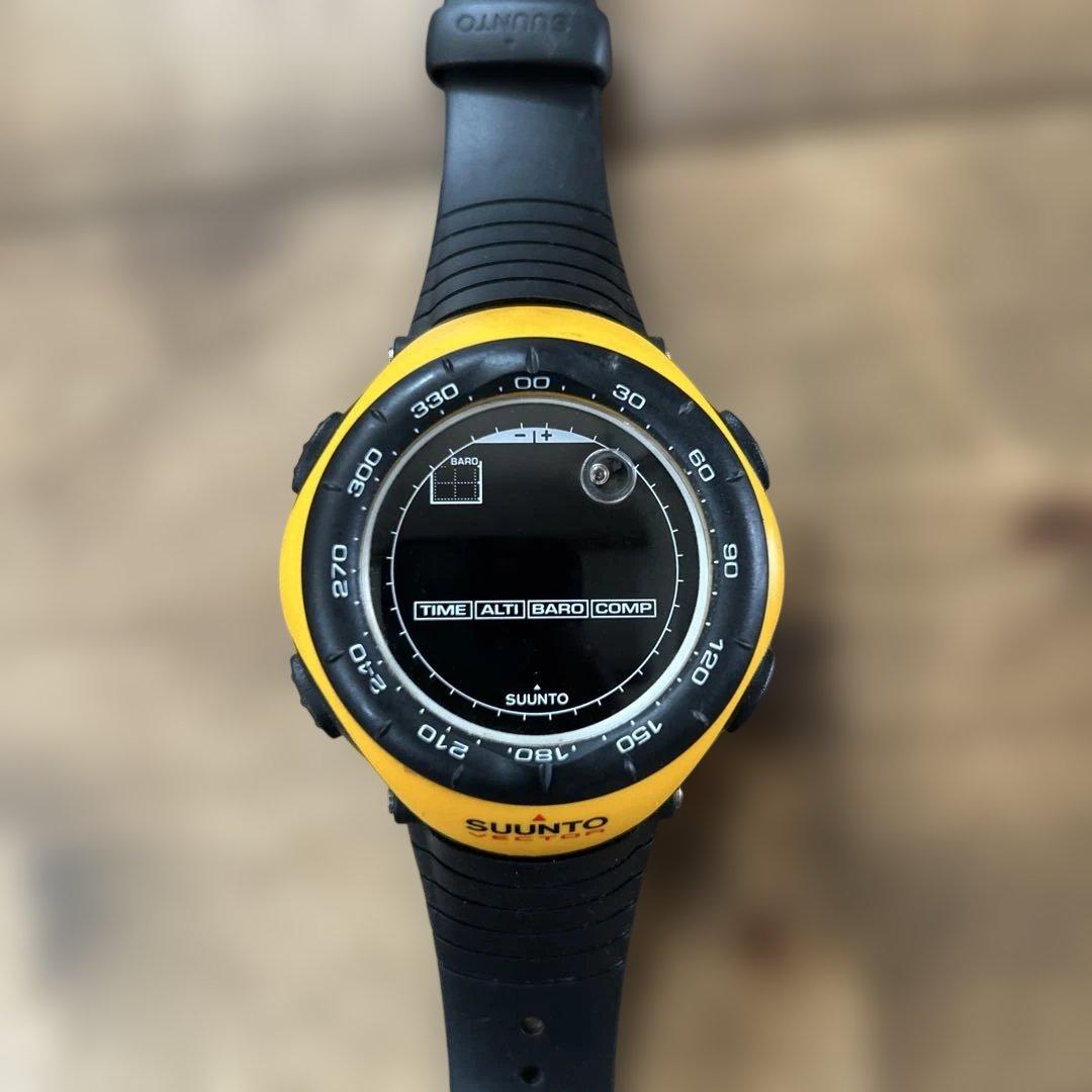 SUUNTO VECTOR スント ブラック イエロー 2本セット