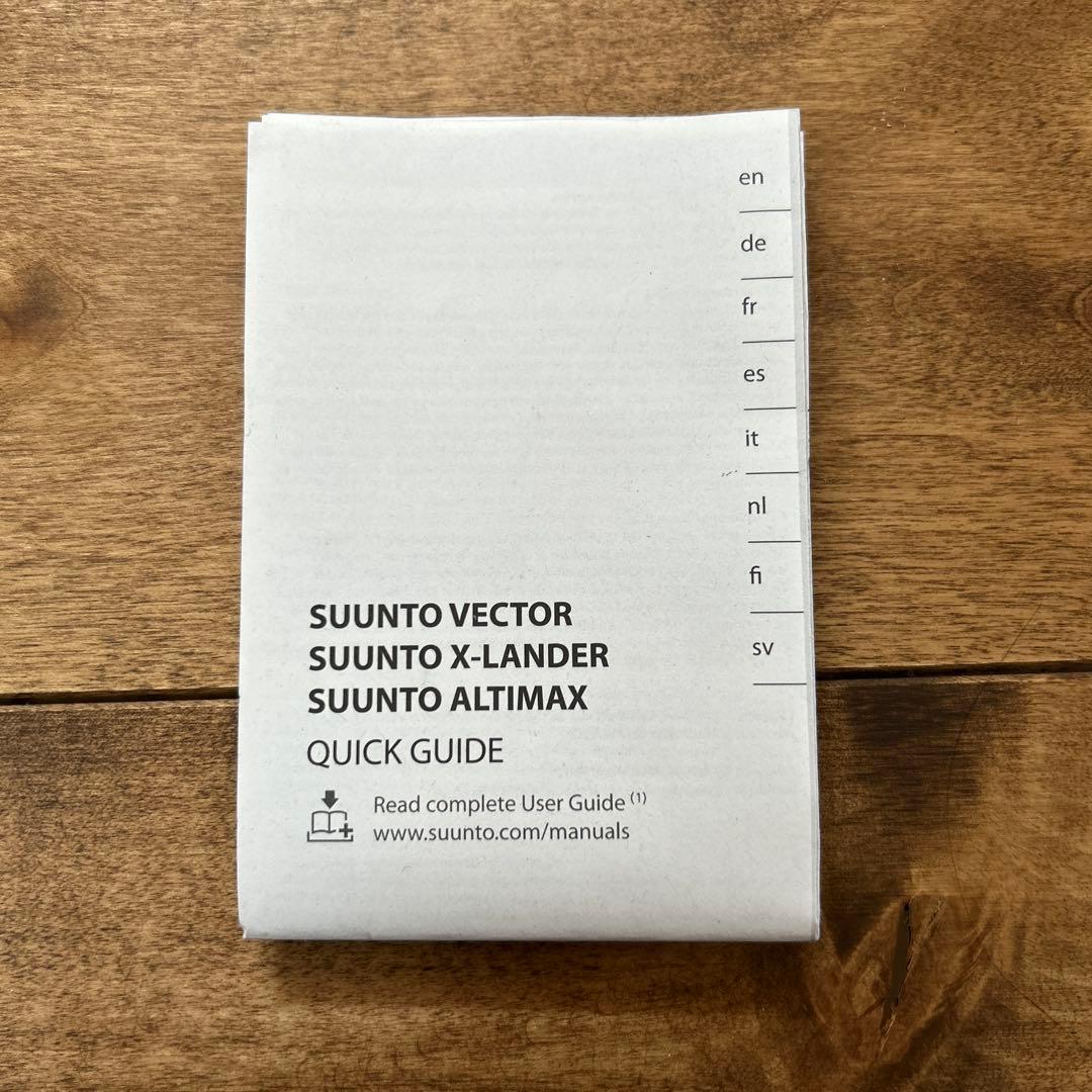 SUUNTO VECTOR スント ブラック イエロー 2本セット