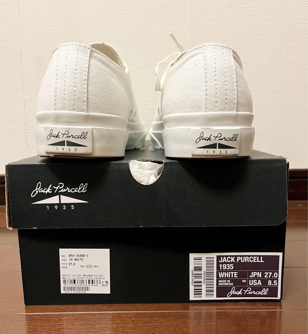 コンバース ジャックパーセル 1935 27cm 使用回数1回