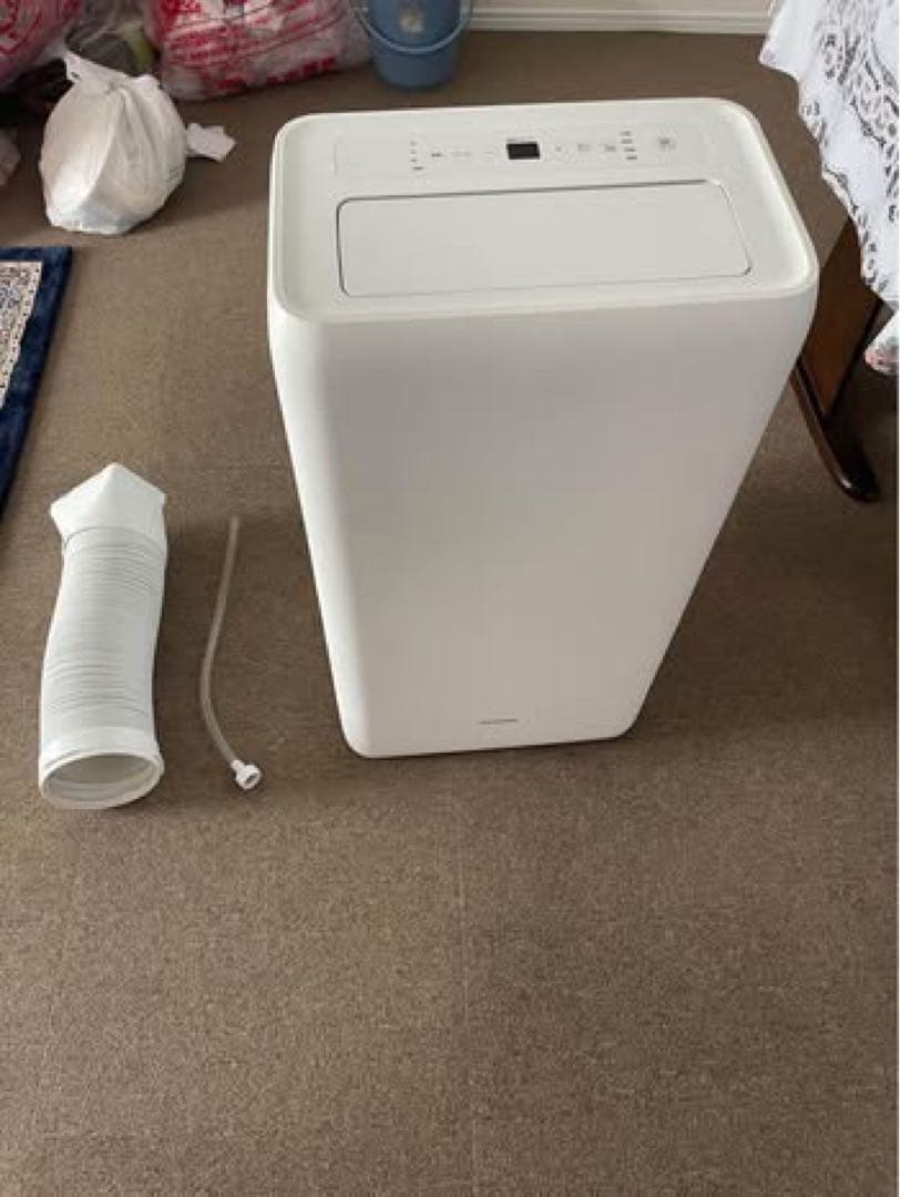 ポータブル冷風機 ホワイト